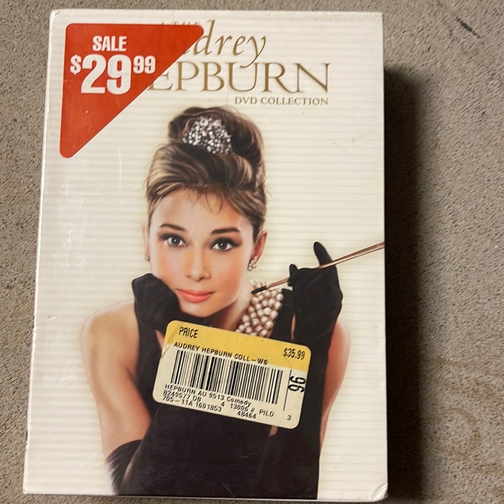 Audrey Hepburn DVD Collection brand new